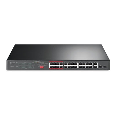 TP-Link TL-SL1226P 24-Port Metal PoE+ Switch 250W Gigabit Unmanaged TP-Link TL-SL1226P 24-Port Metal PoE+ Switch 250W Gigabit Unmanaged